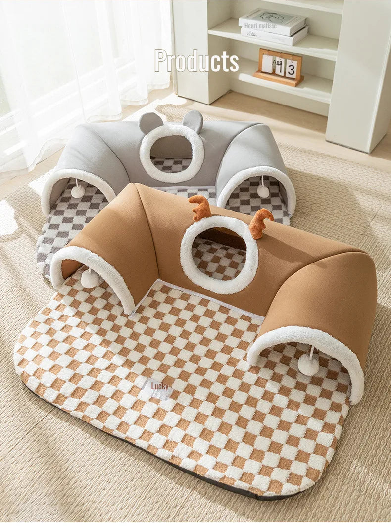 Michi’s Peek-A-Boo Tunnel Villa