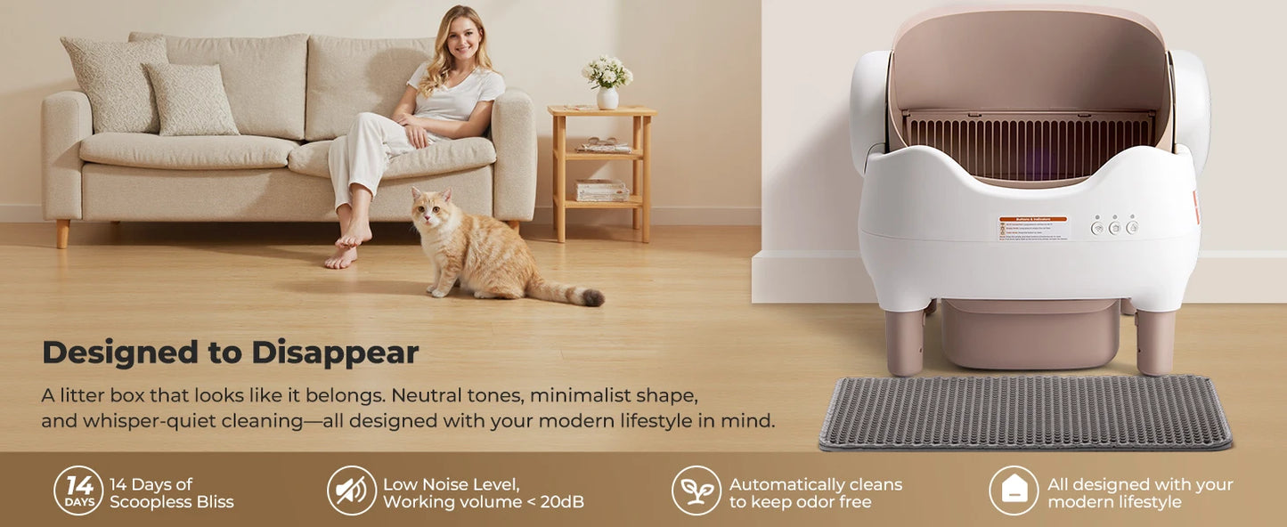 Michi’s Auto-Clean Smart Throne