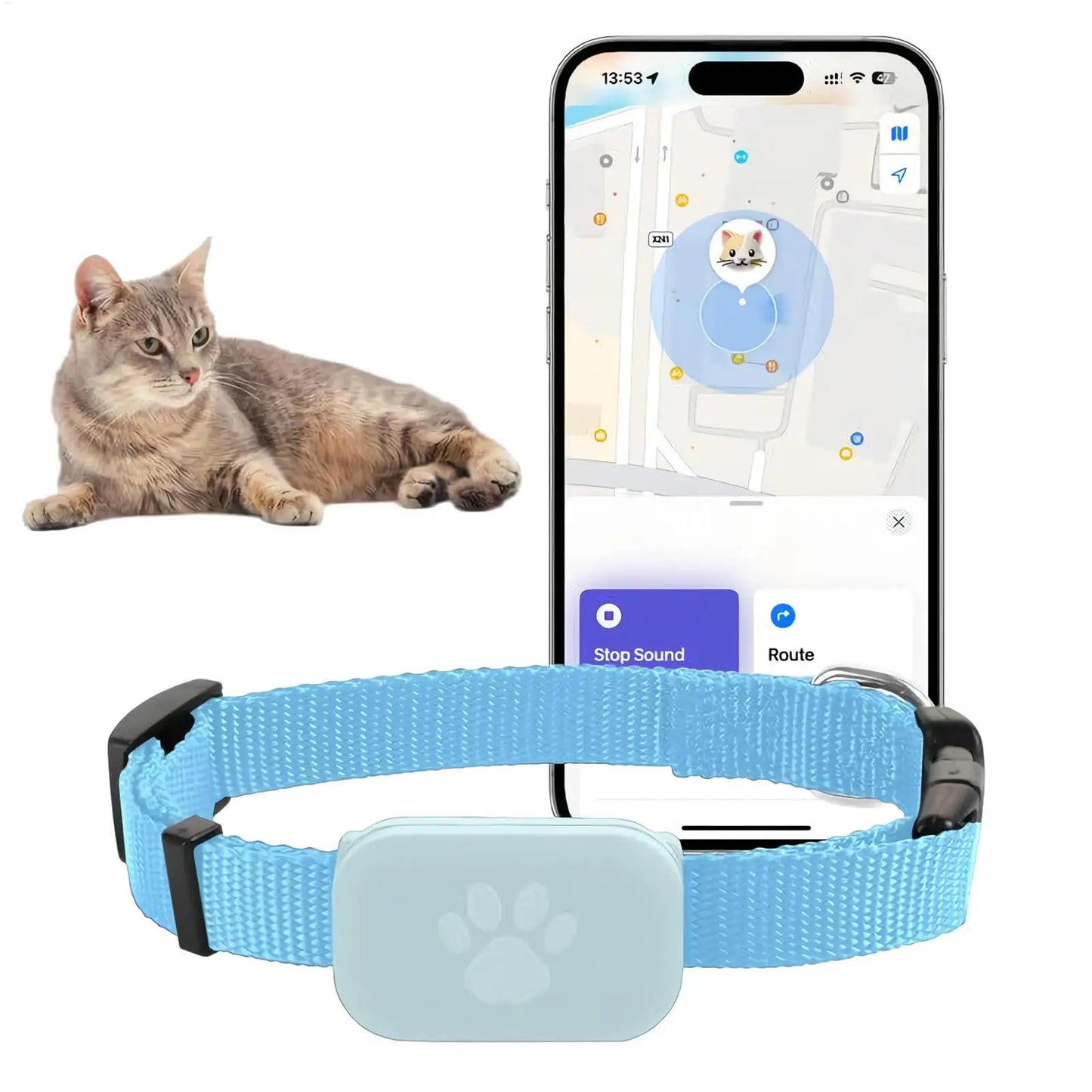 Where is my Michi?  GPS Cat Collar