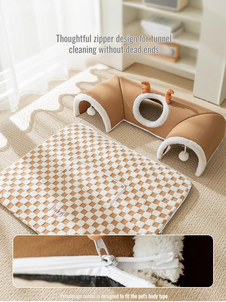 Michi’s Peek-A-Boo Tunnel Villa