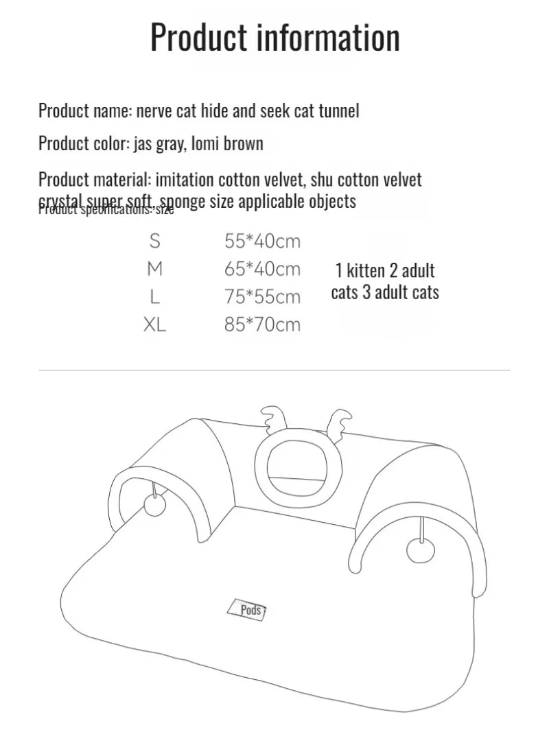 Michi’s Peek-A-Boo Tunnel Villa