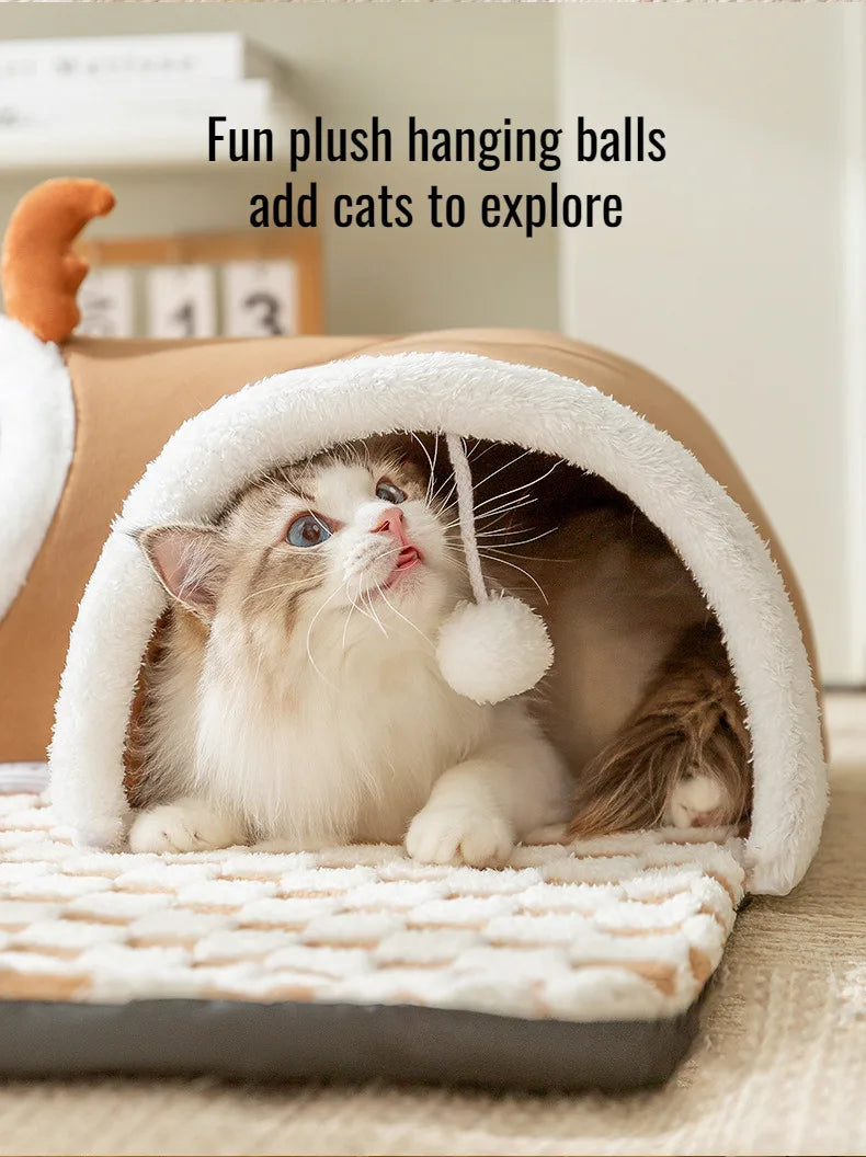 Michi’s Peek-A-Boo Tunnel Villa