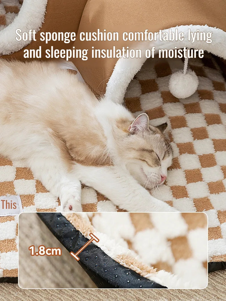 Michi’s Peek-A-Boo Tunnel Villa