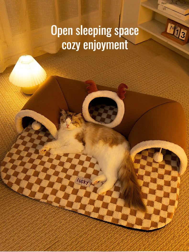 Michi’s Peek-A-Boo Tunnel Villa