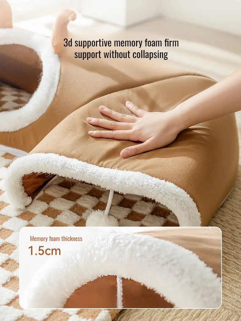 Michi’s Peek-A-Boo Tunnel Villa