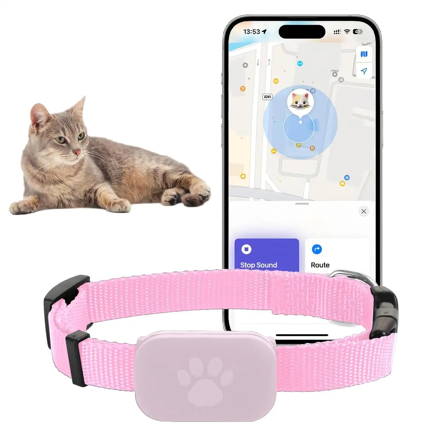 Where is my Michi?  GPS Cat Collar